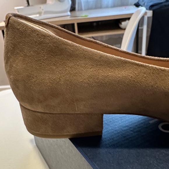 Cole Haan Women's Brown Suede Flats - Picture 3 of 7